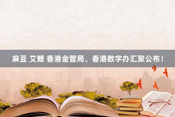 麻豆 艾鲤 香港金管局、香港数字办汇聚公布！